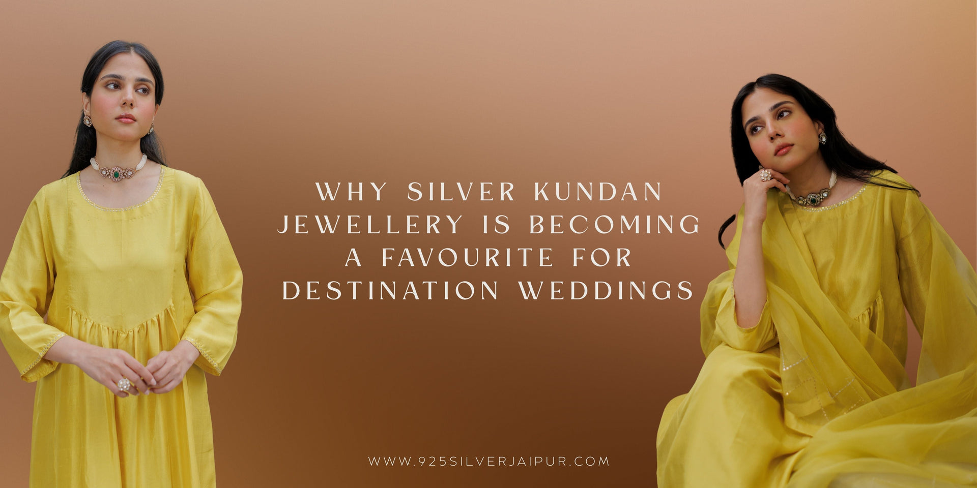 Why Silver Kundan Jewellery Is Becoming a Favourite for Destination Weddings