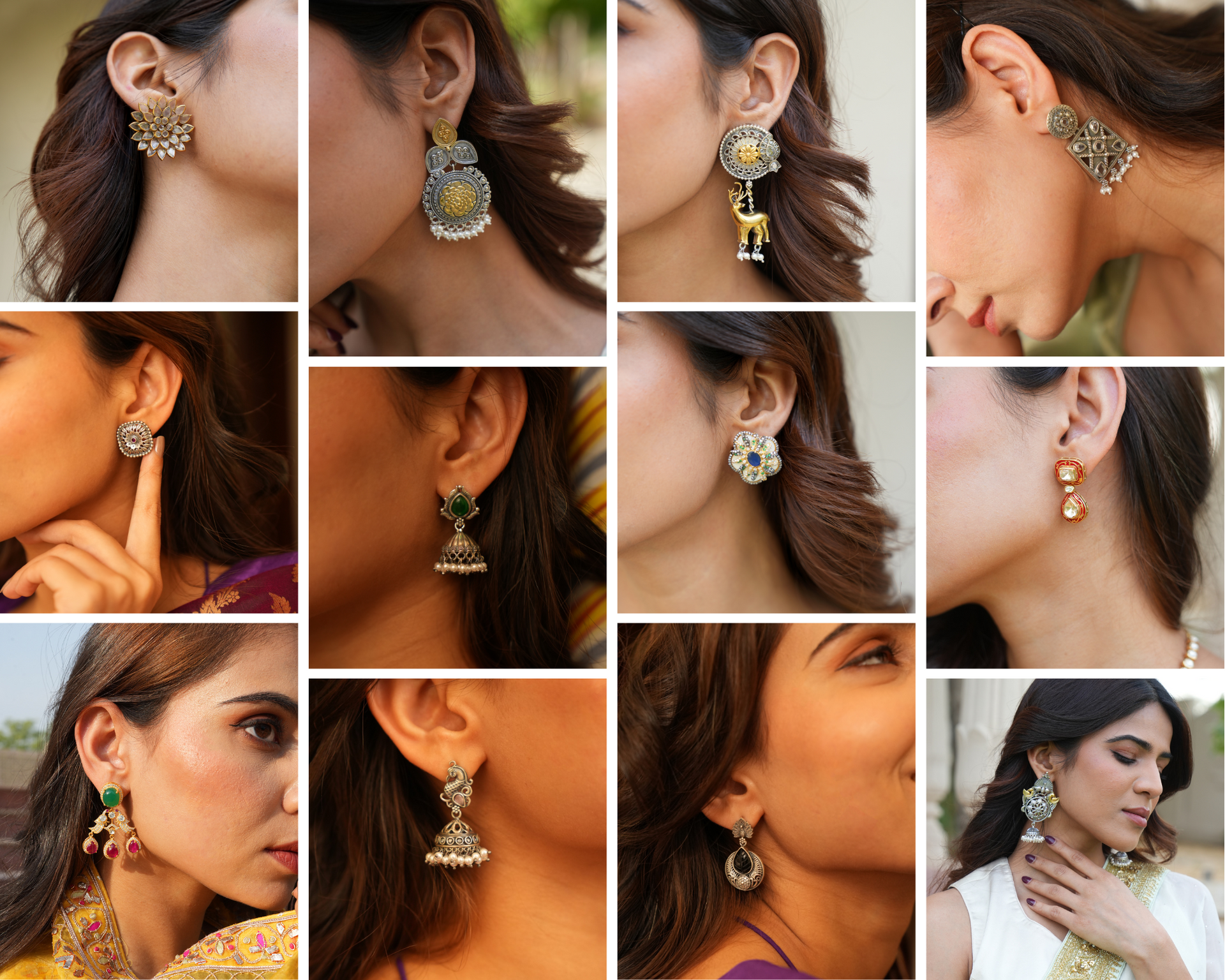 Shine Bright with Silver Earrings from 925 Silver Jaipur