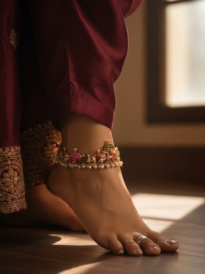 Silver Anklets