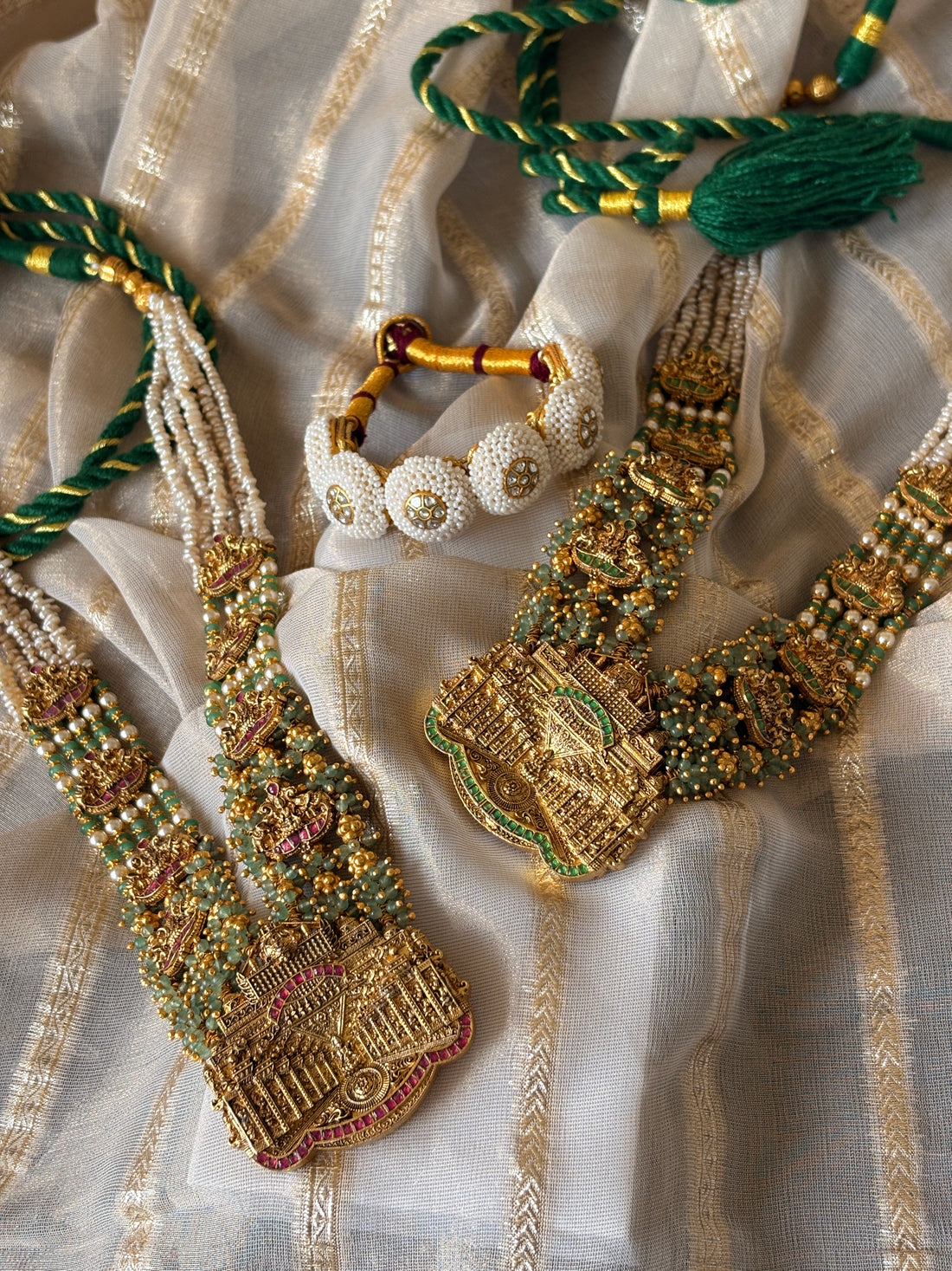 Red Temple Nagas Necklace