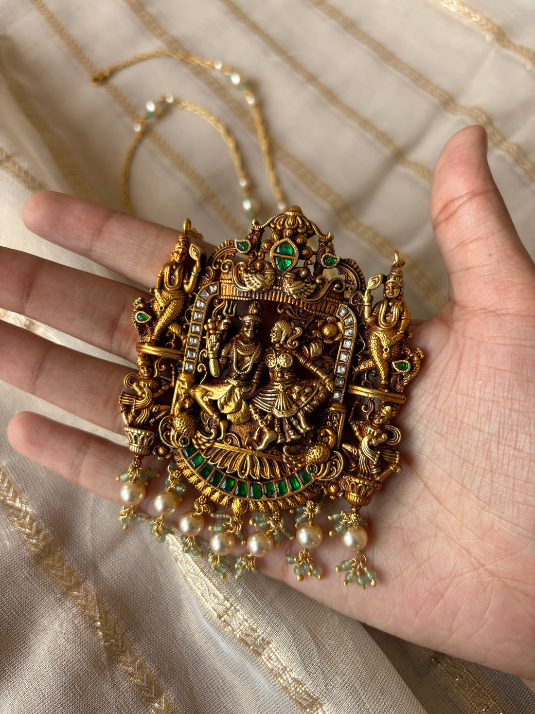 Shiv Parvati Nagas Necklace