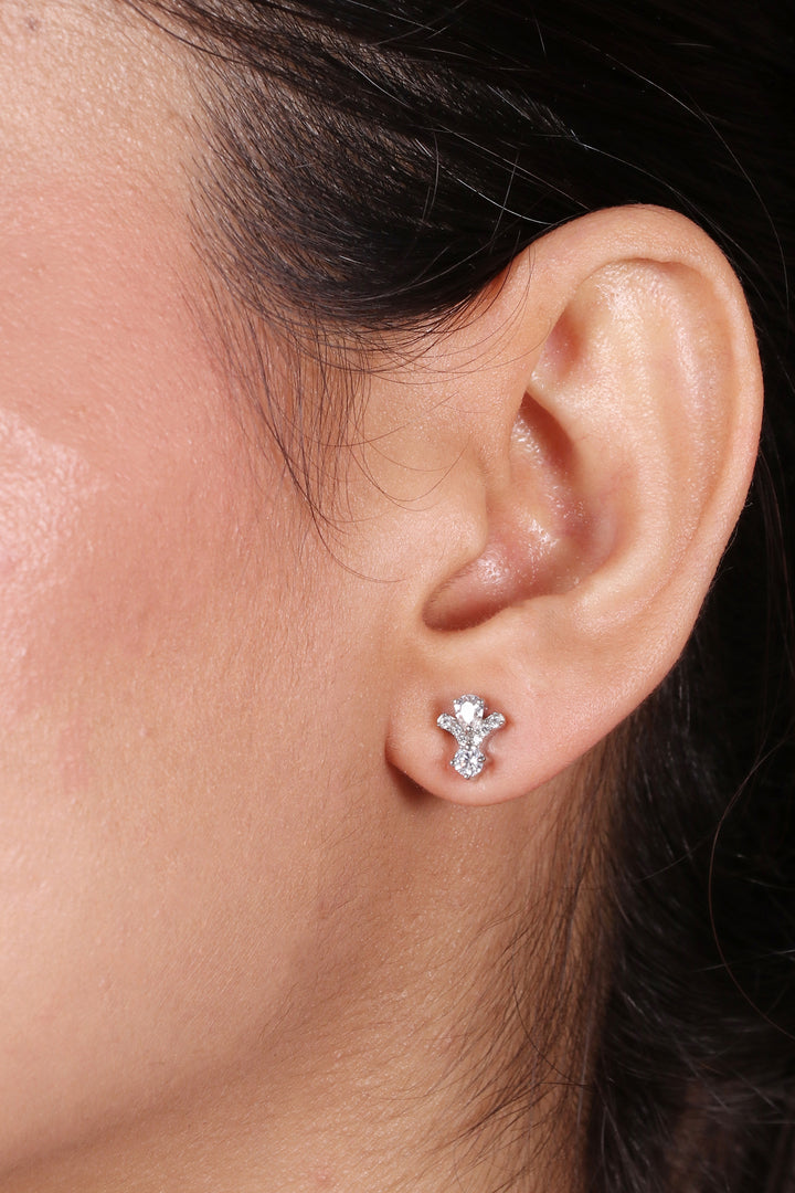 Silver Leaf Garden Necklace Set