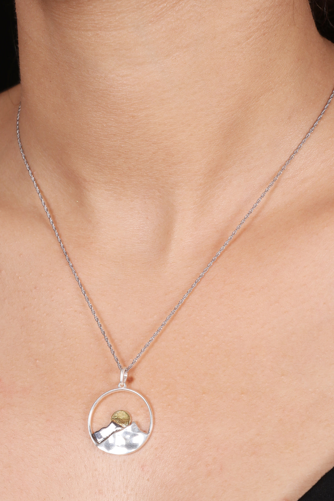 Silver Mountain pendant