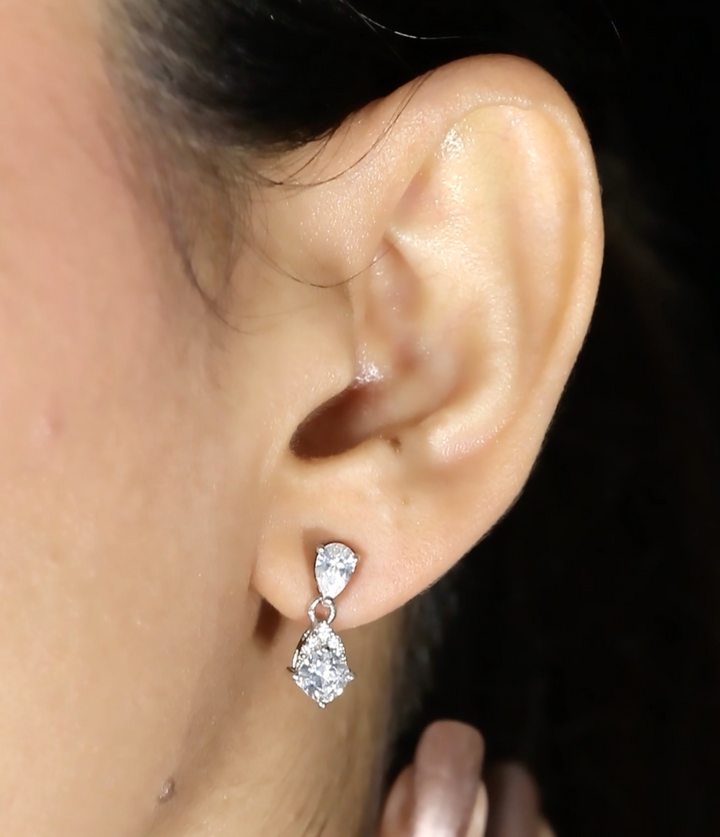 Silver Princess Necklace set