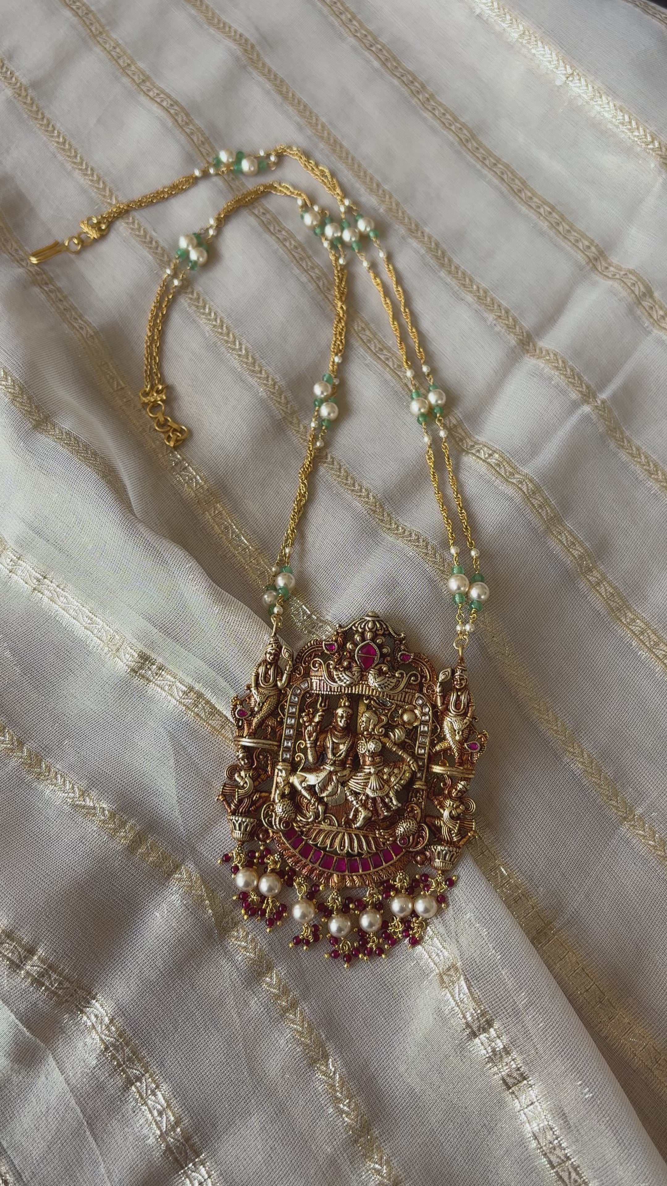 Shiv Parvati Nagas Necklace