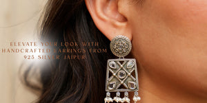 Elevate Your Look with Handcrafted Earrings from 925 Silver Jaipur