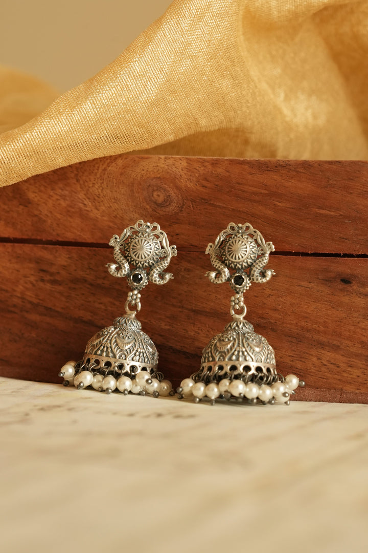 The Timeless Beauty of Silver Jhumkas from 925 Silver Jaipur