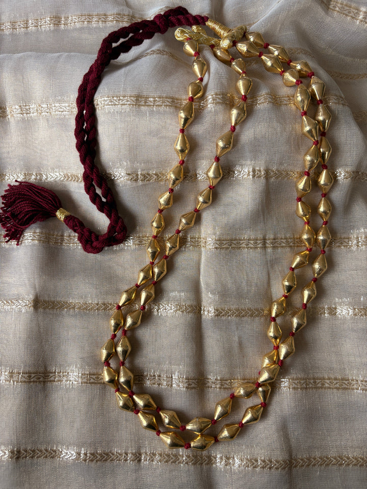 Silver Layer Dholki Beads Necklace: Where Heritage Meets Modern Elegance by 925 Silver Jaipur