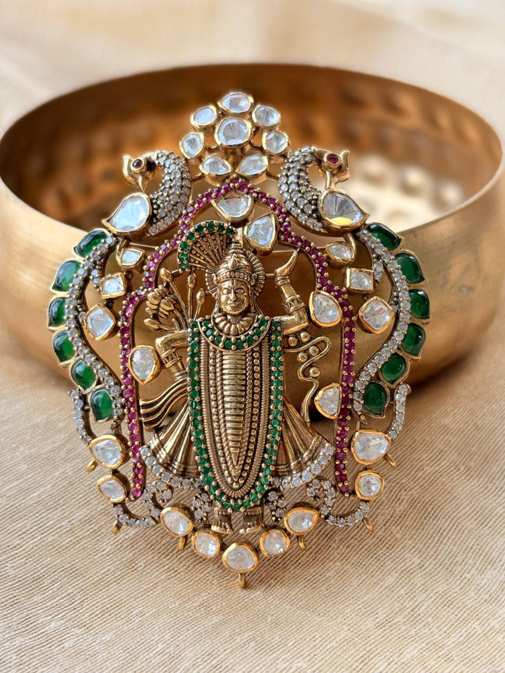 Celebrate Janmashtami with a Divine Shrinath Ji Pendant in 925 Silver