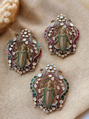 Silver Shrinath Ji Pendant from Nathdwara: A Timeless Symbol of Devotion