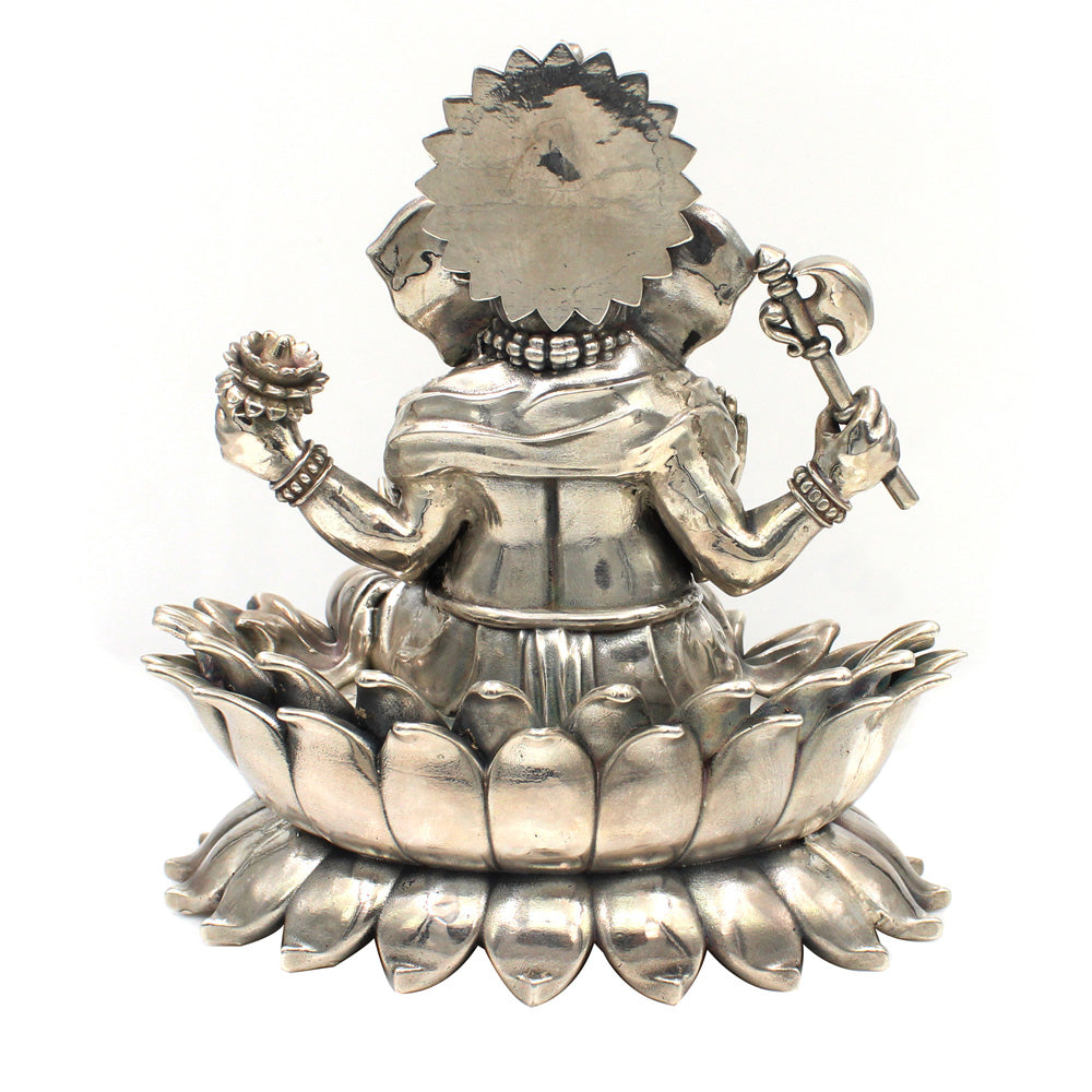 silver ganesh