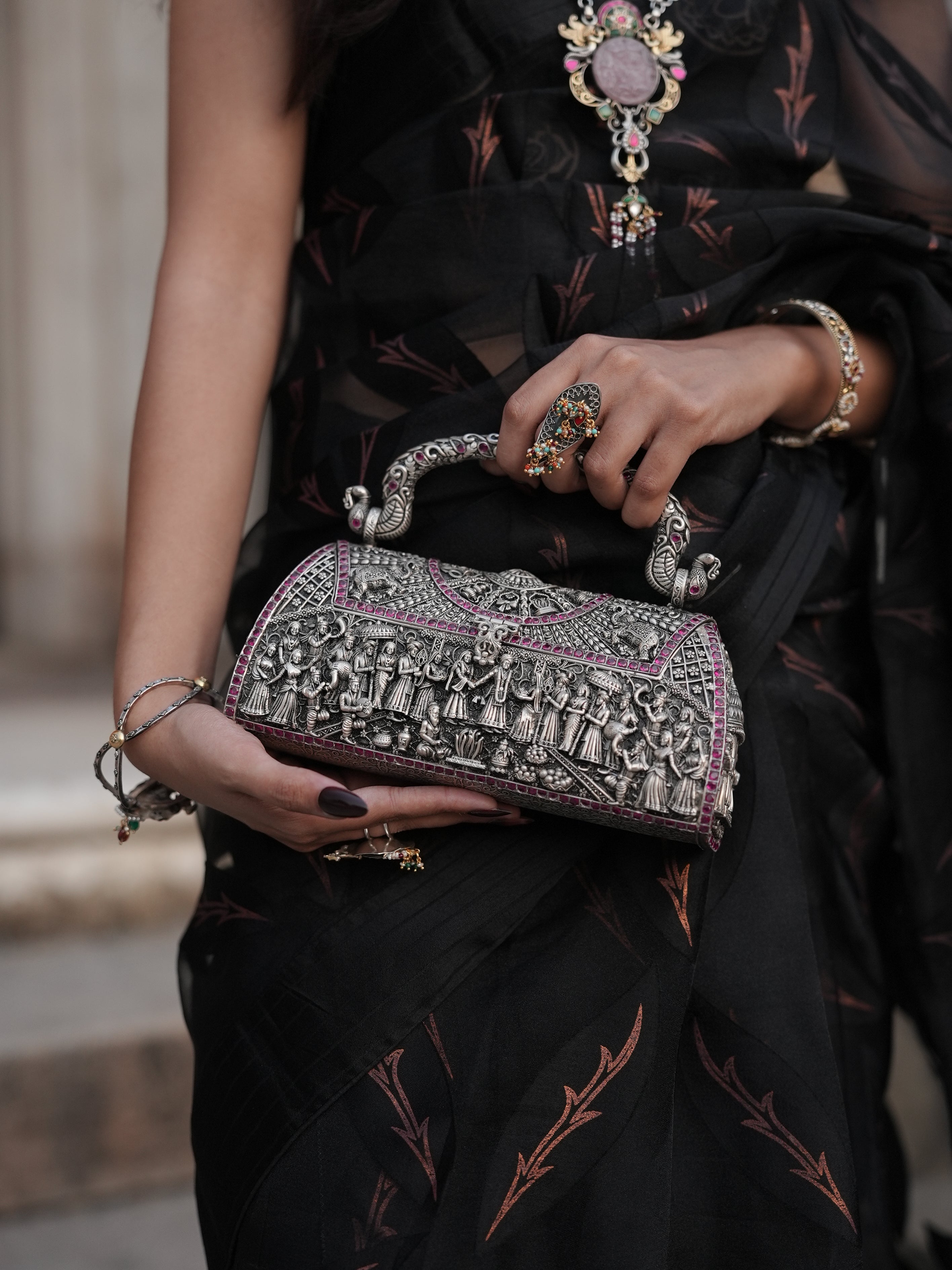 Silver Rajat Virasat Purse