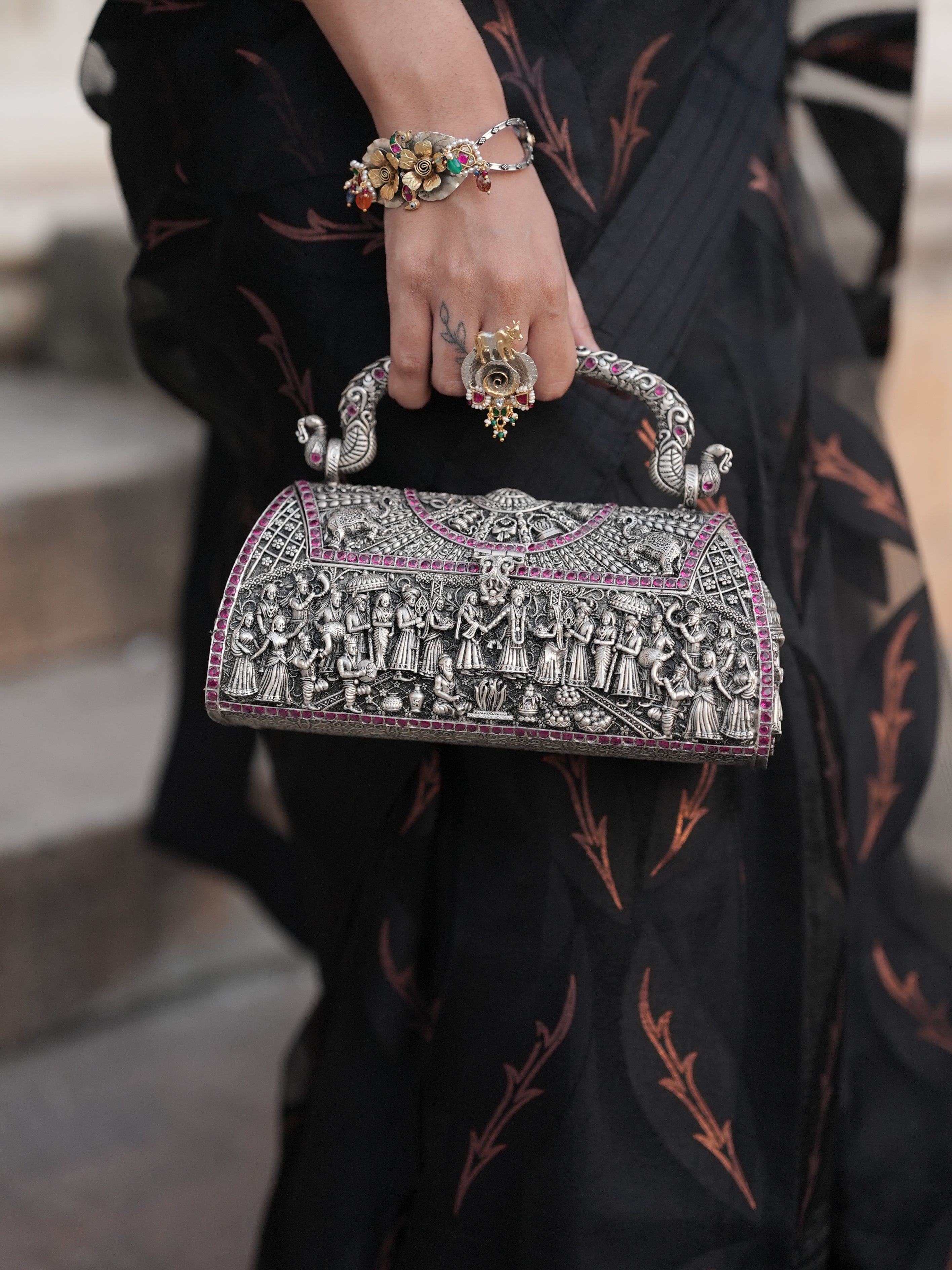 Silver Rajat Virasat Purse