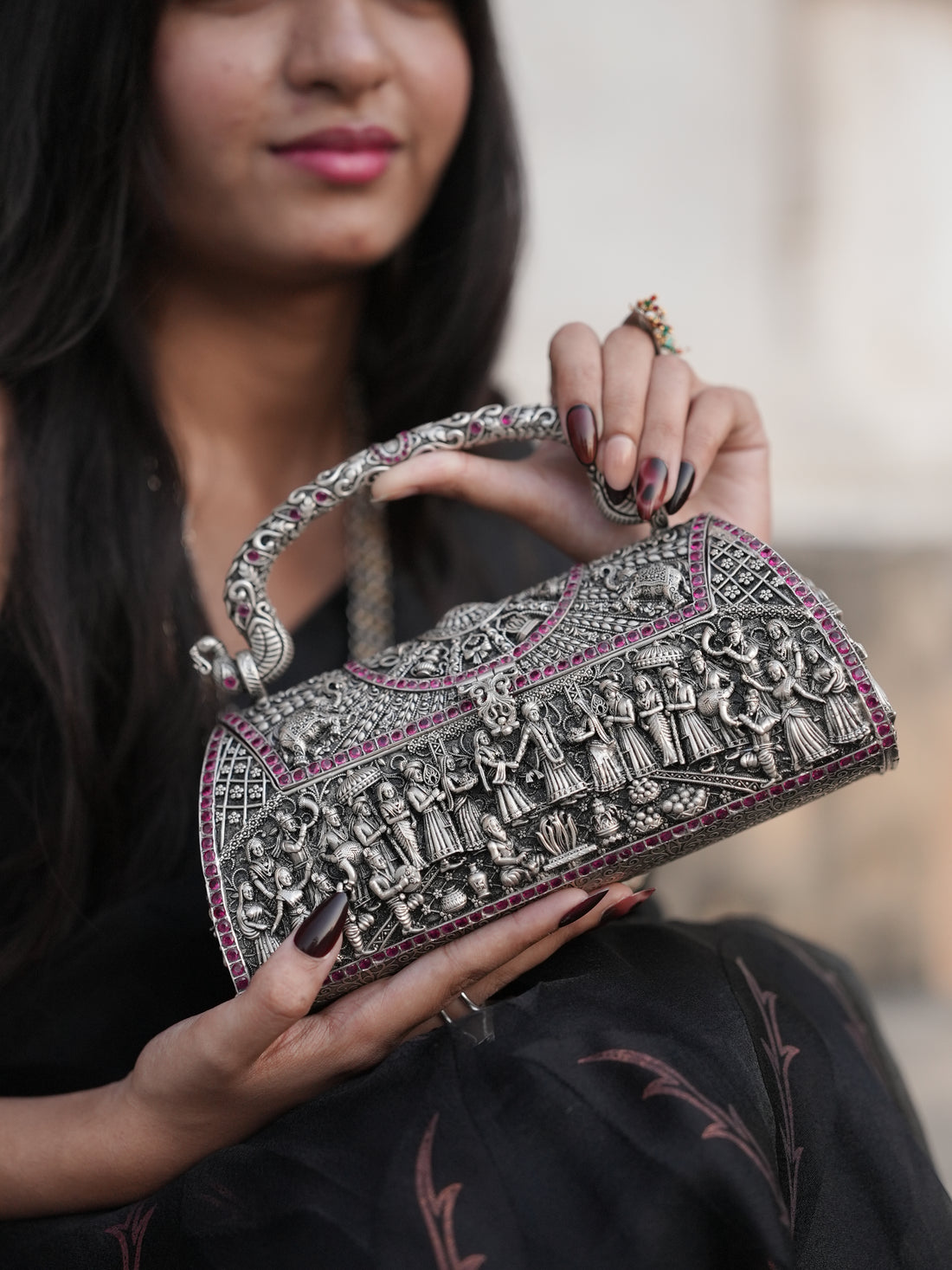 Silver Rajat Virasat Purse