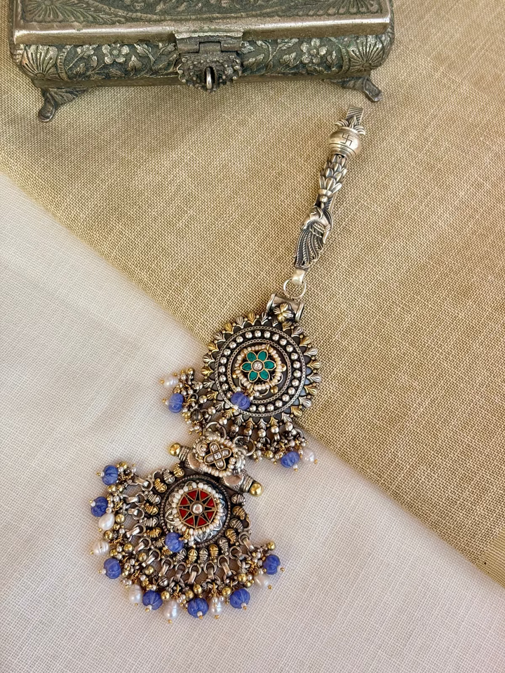 Amethyst Silver Key Ring