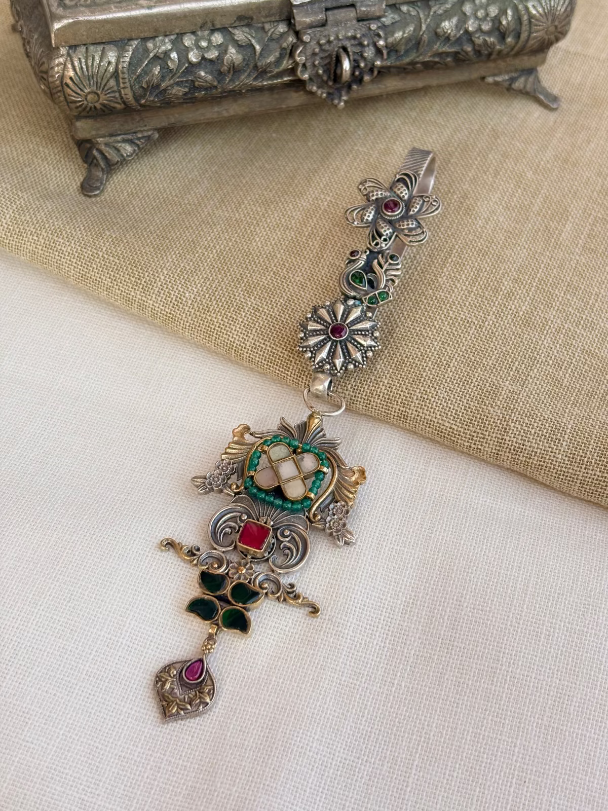 Zariya Silver Key Ring