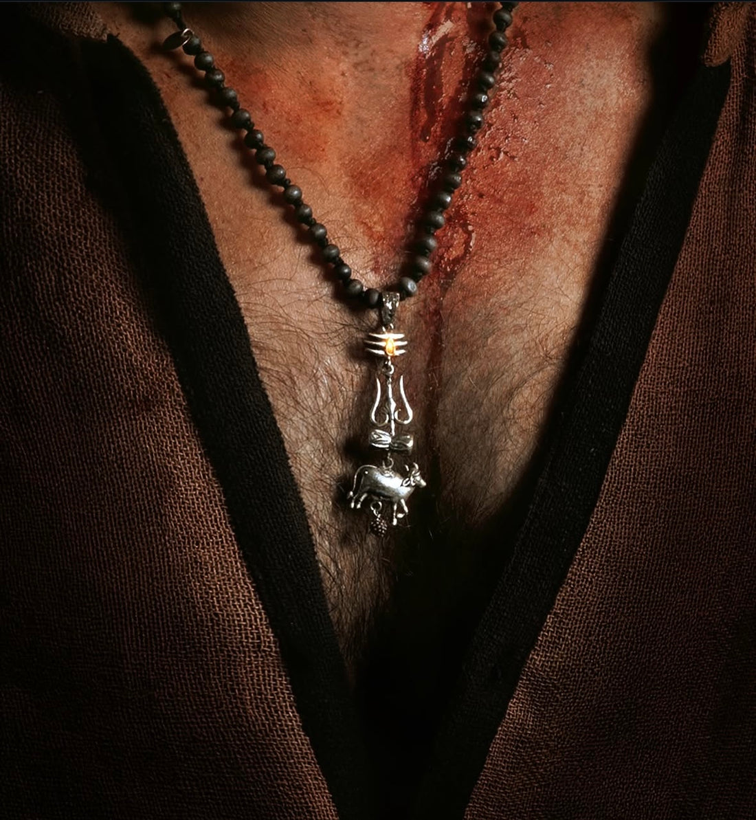 Varanasi Shiva Pure Silver Pendant