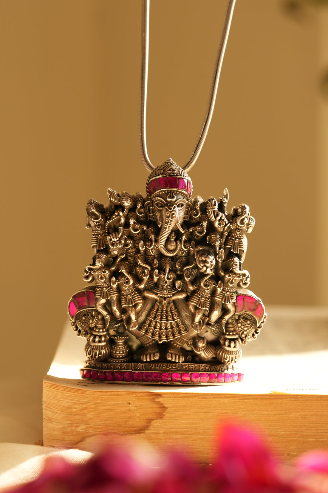 Ganesha Silver Pendant&nbsp;