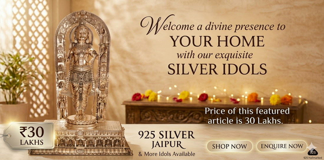 925 silver idol banner 