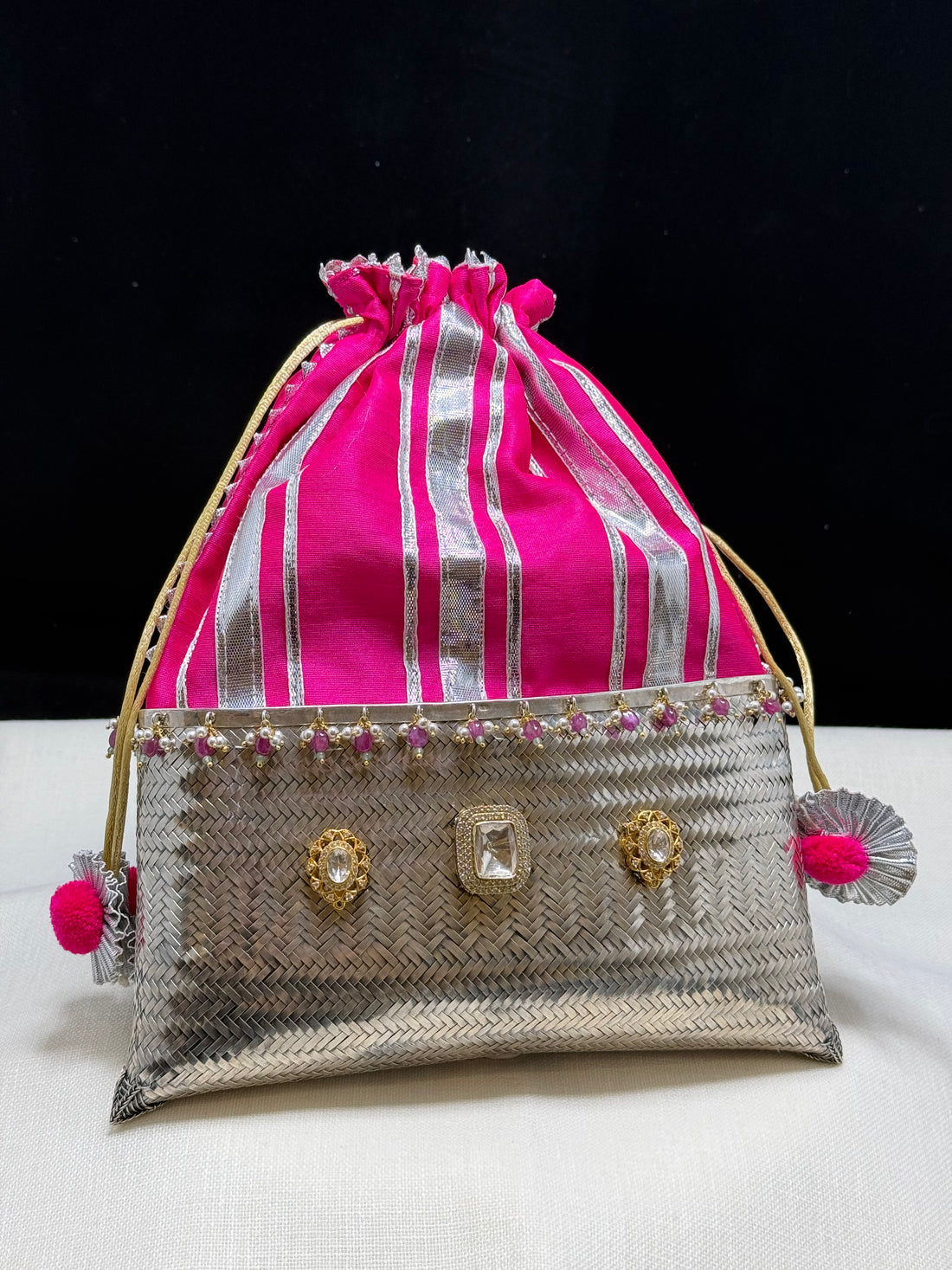 Pure Silver Potli bag
