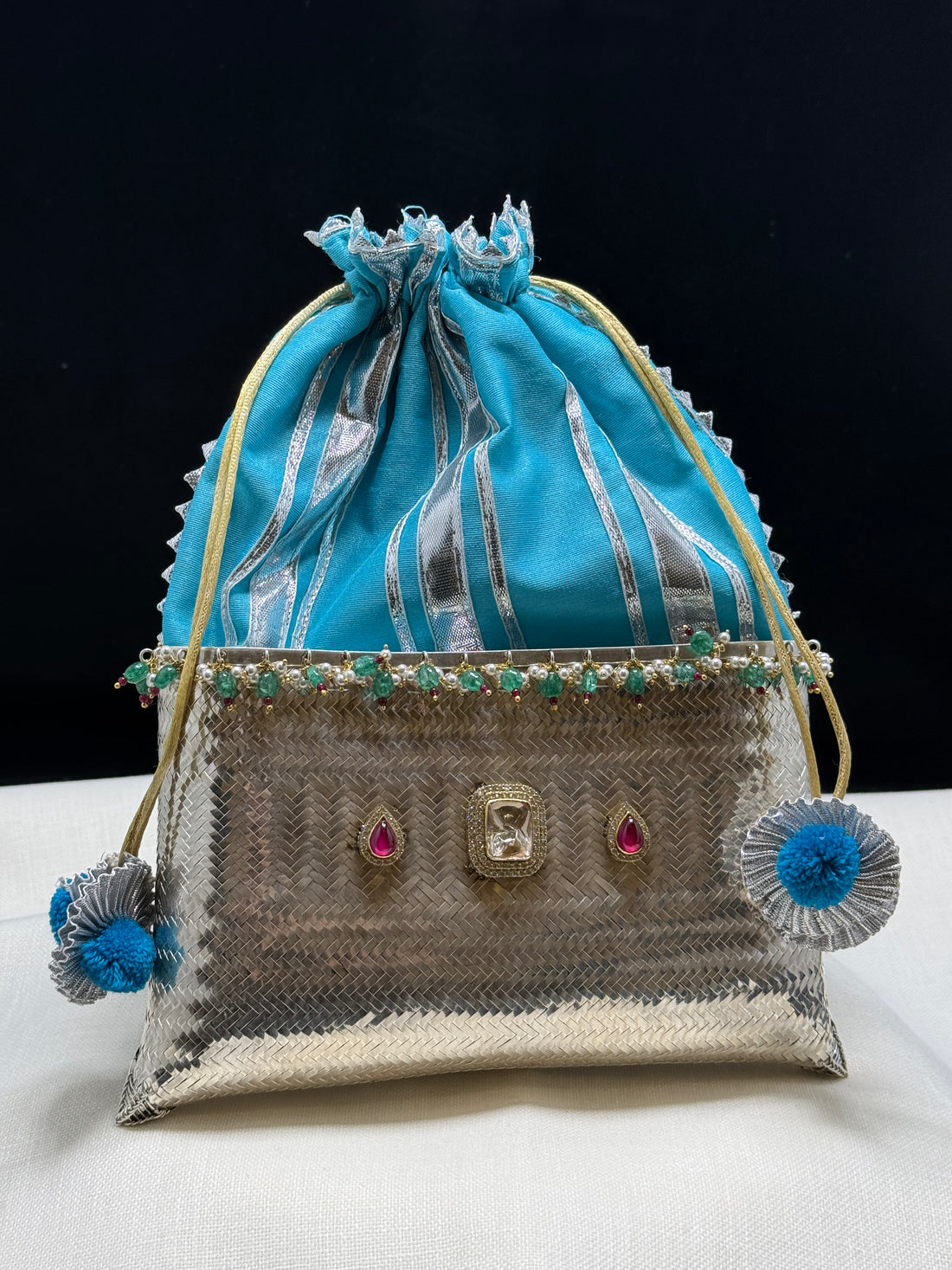 Pure Silver Potli bag