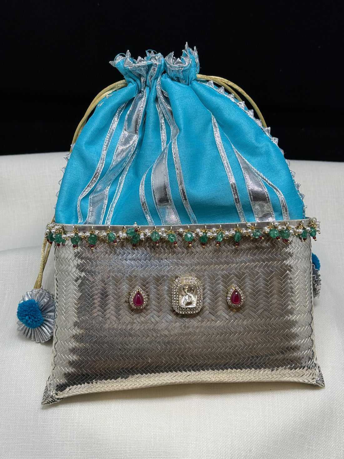 Pure Silver Potli bag