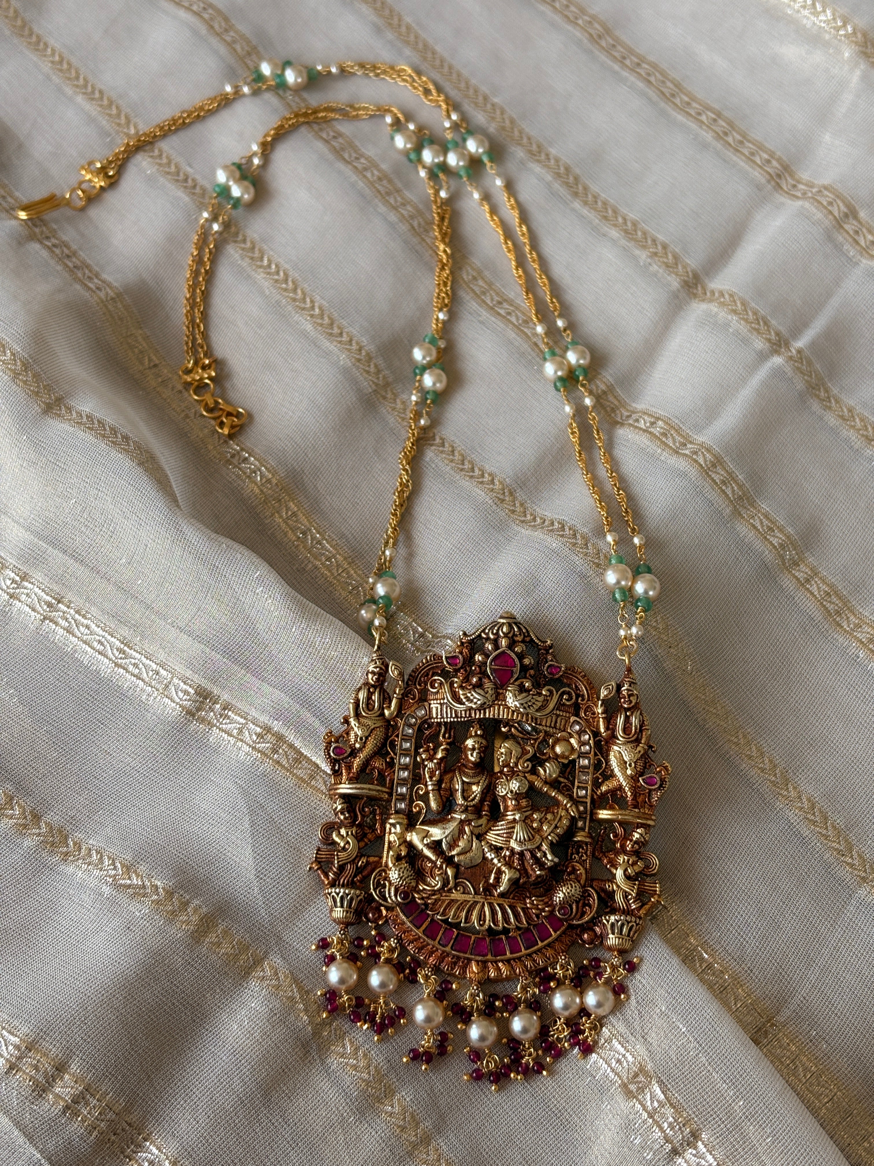 Shiv Parvati Nagas Necklace
