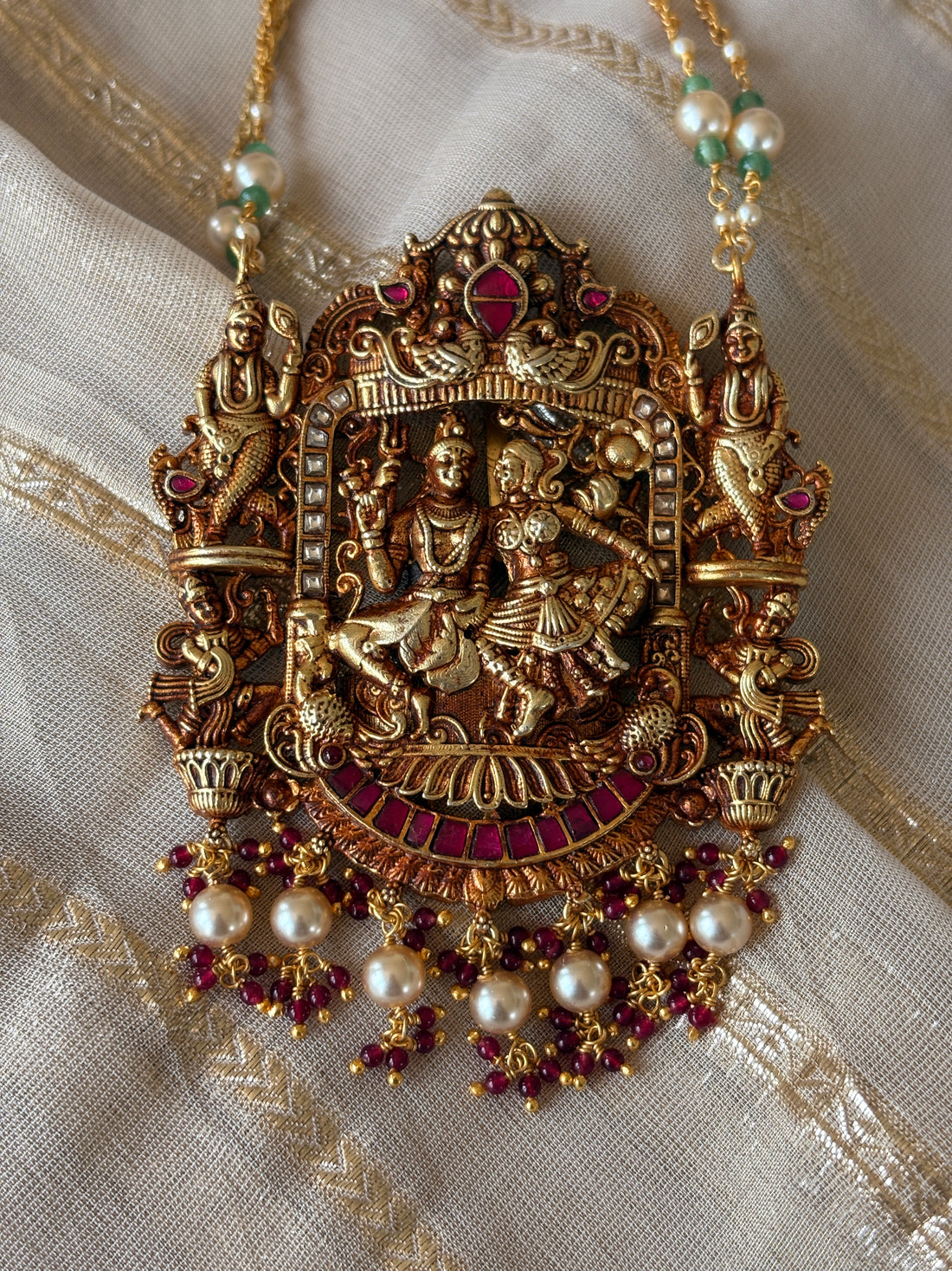 Shiv Parvati Nagas Necklace