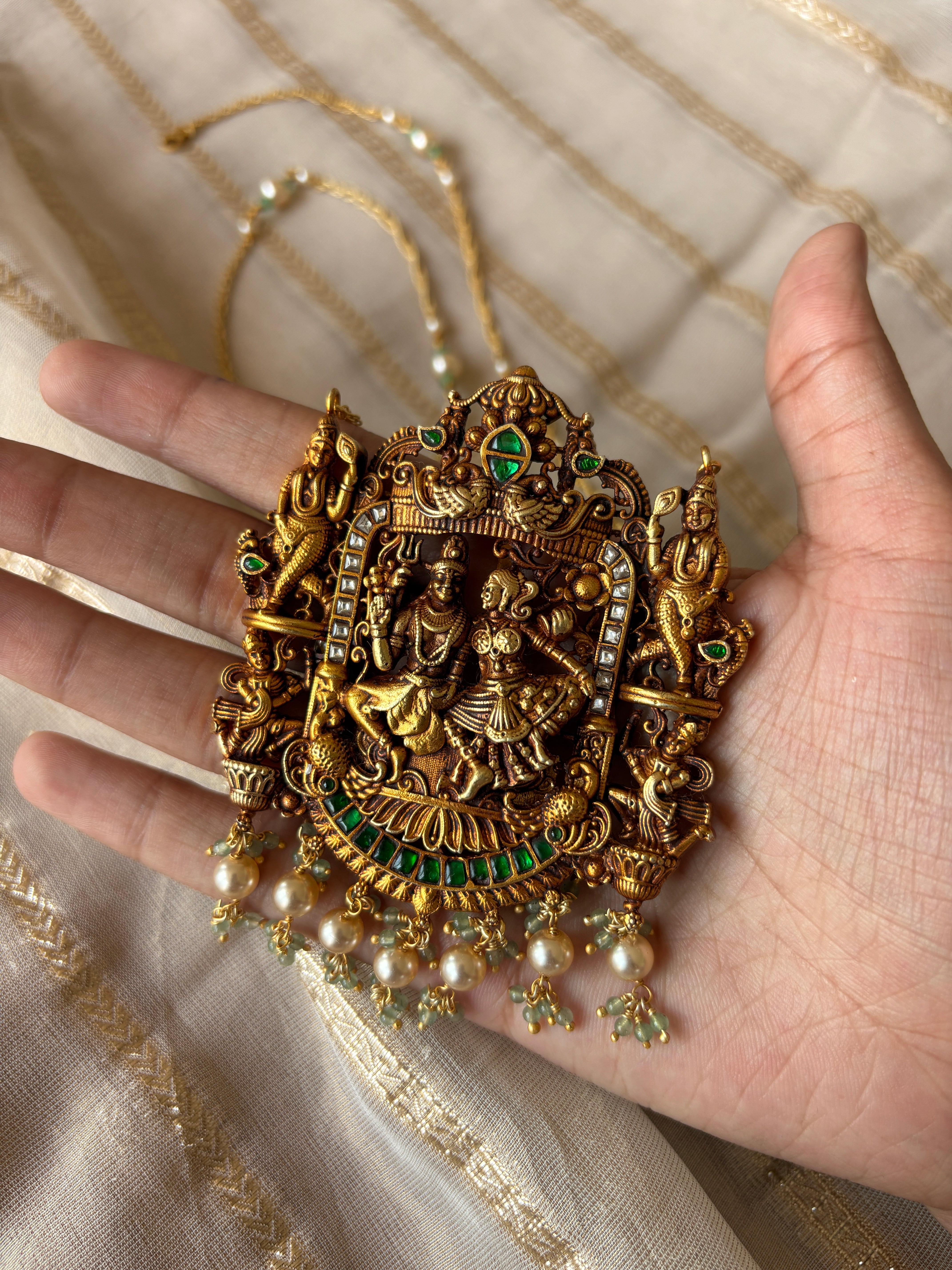 Shiv Parvati Nagas Necklace