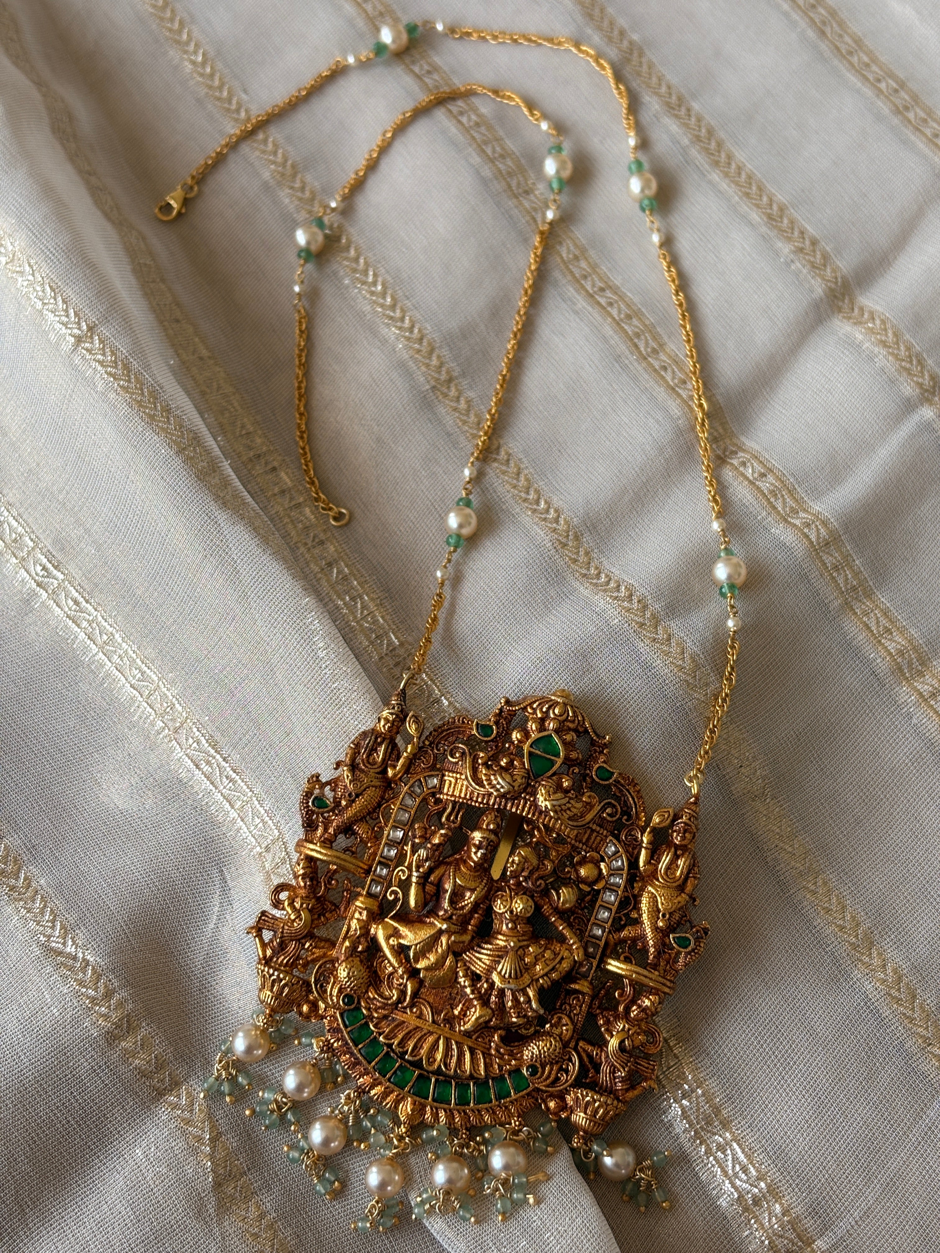 Shiv Parvati Nagas Necklace