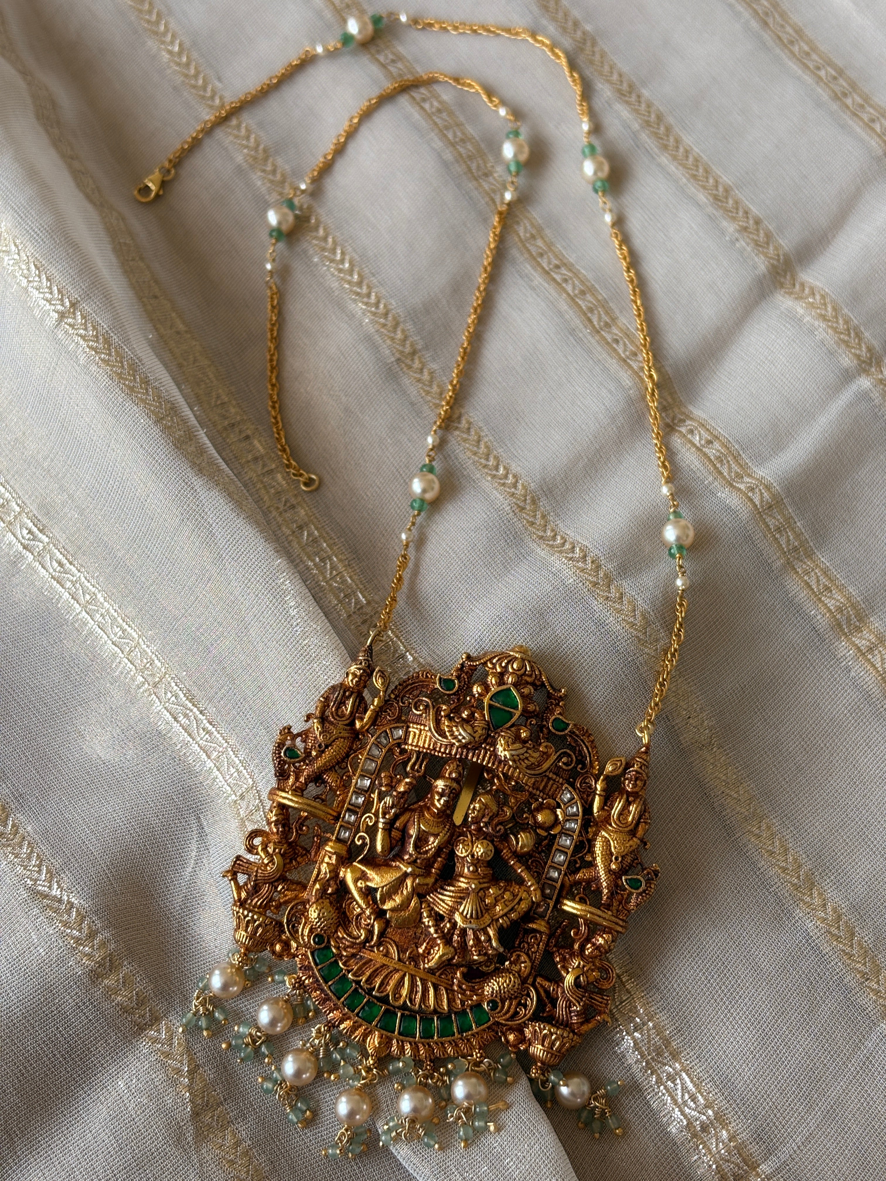 Shiv Parvati Nagas Necklace