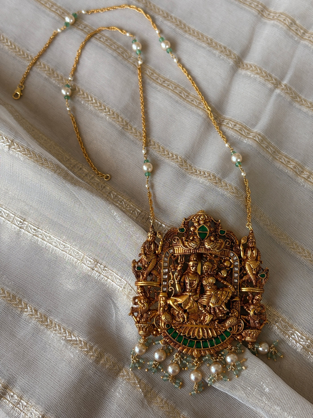 Shiv Parvati Nagas Necklace