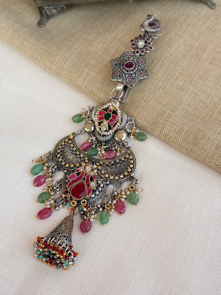 Noor Silver Key Ring