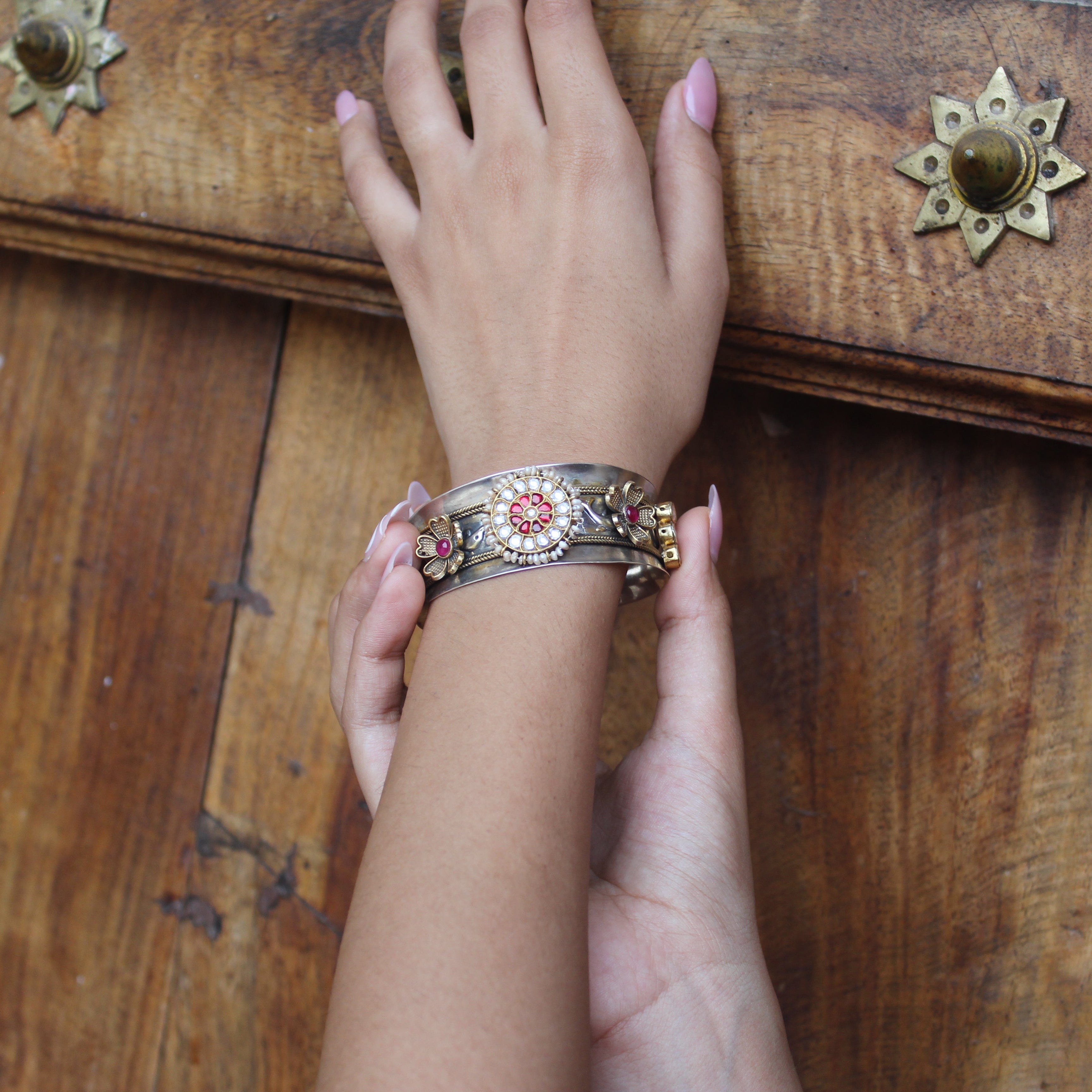 Dual Tone Heritage Bangle