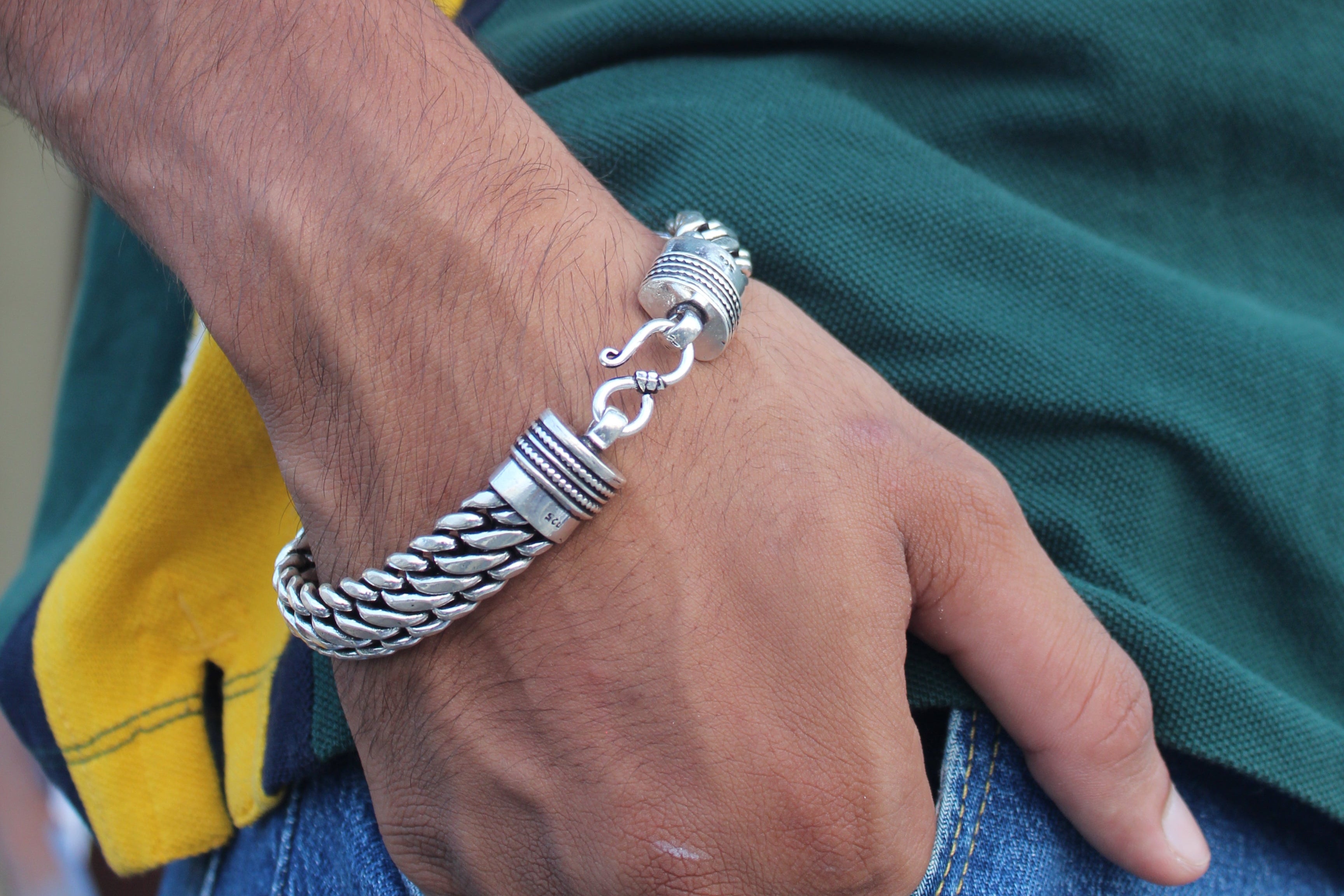Silver Venom Men's Bracelet