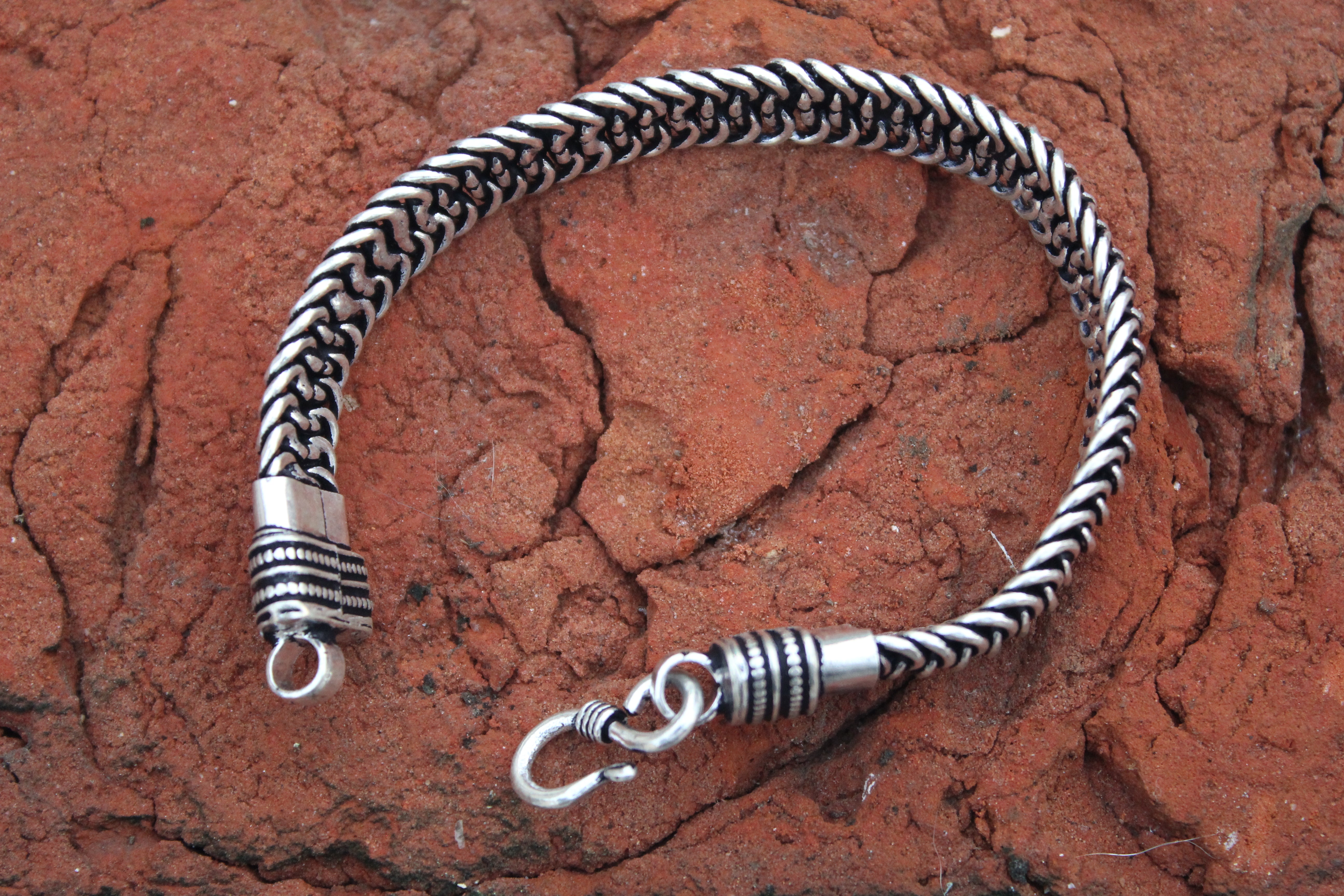 Silver Warrior Men's Bracelet