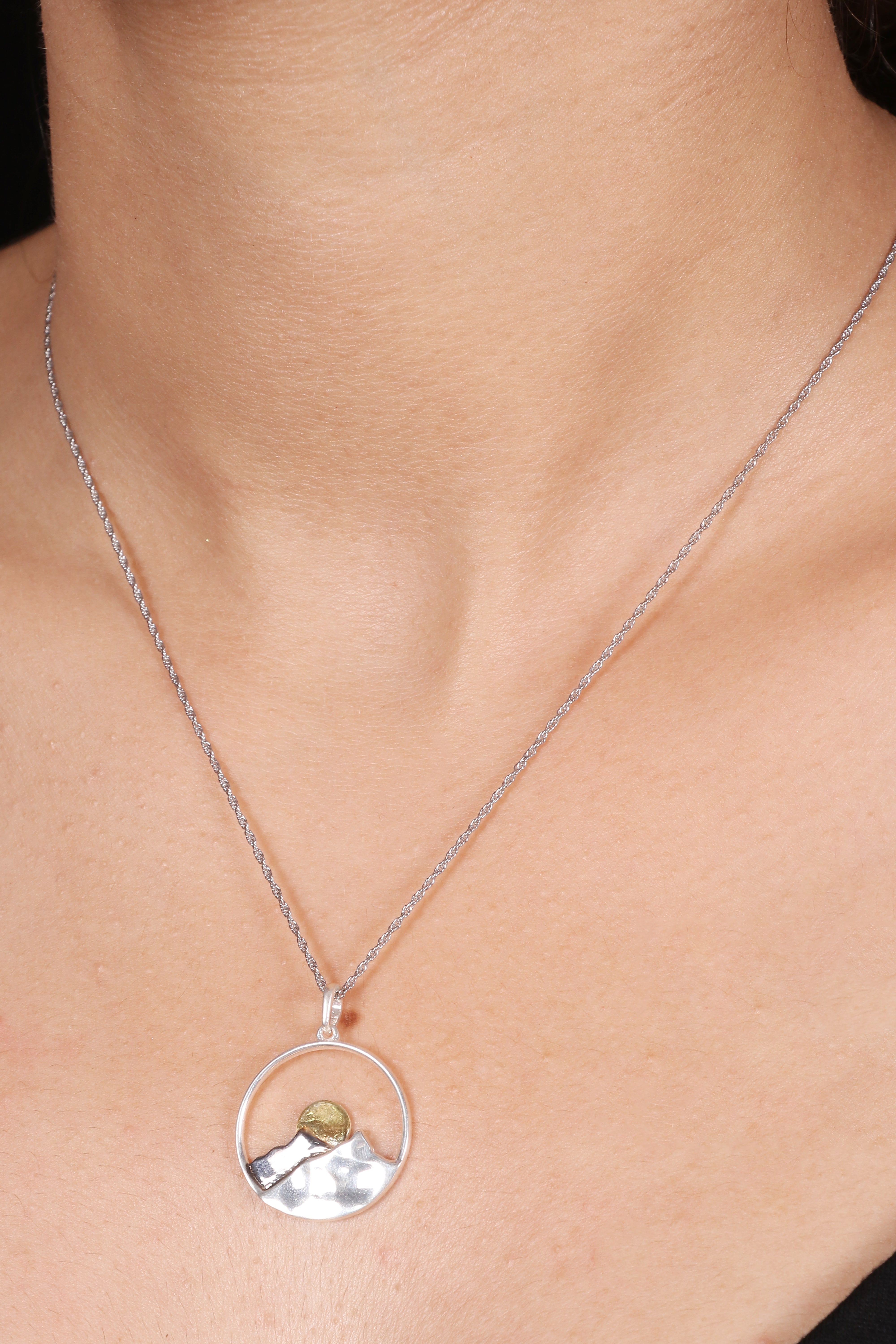 Silver Mountain pendant