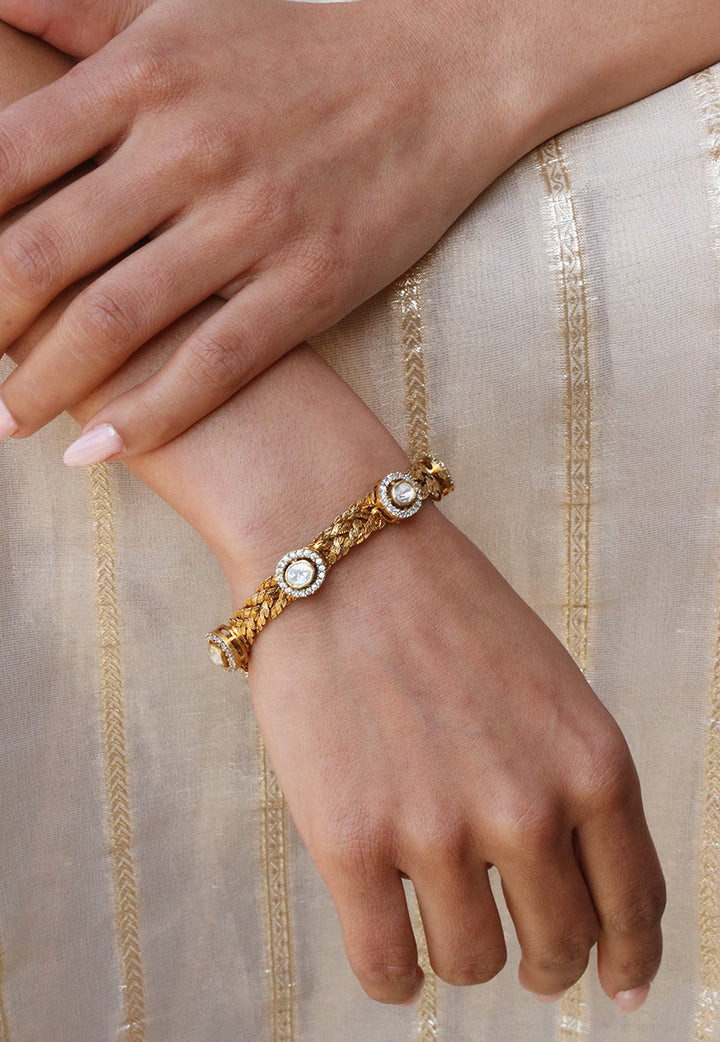 Traditional Threaded Diamond Bracelet