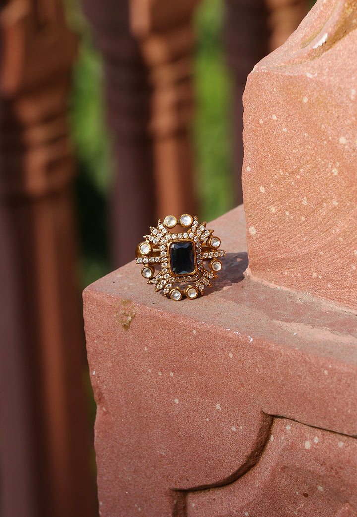 Sunflower Silver Ring