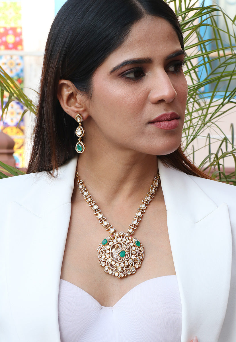 Peacock Royale Necklace Set