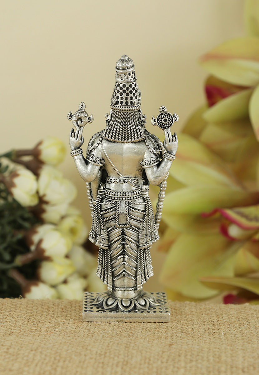 Silver Venkateshwara Balaji Murti for Mandir & gifting