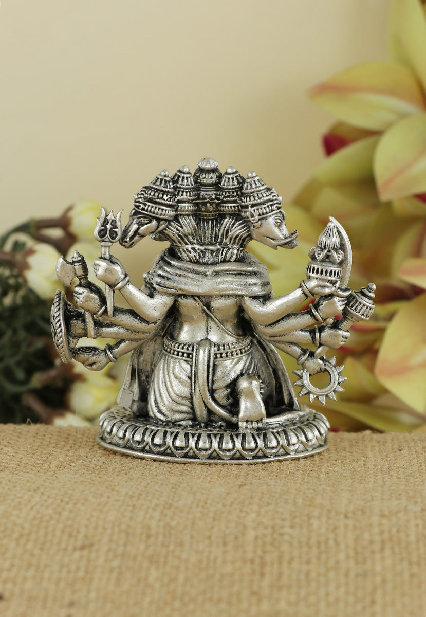 Silver Panchamukhi Hanuman murti for Mandir & gifting