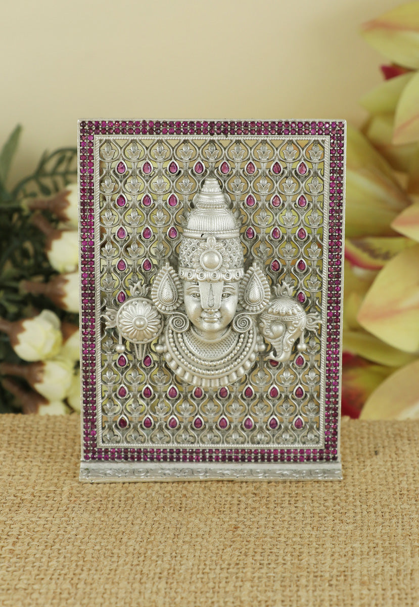 Silver Balaji Idol for Mandir & gifting