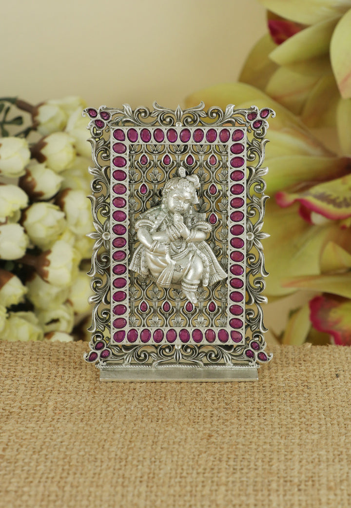 Silver Bal Gopal Idol for Mandir & gifting
