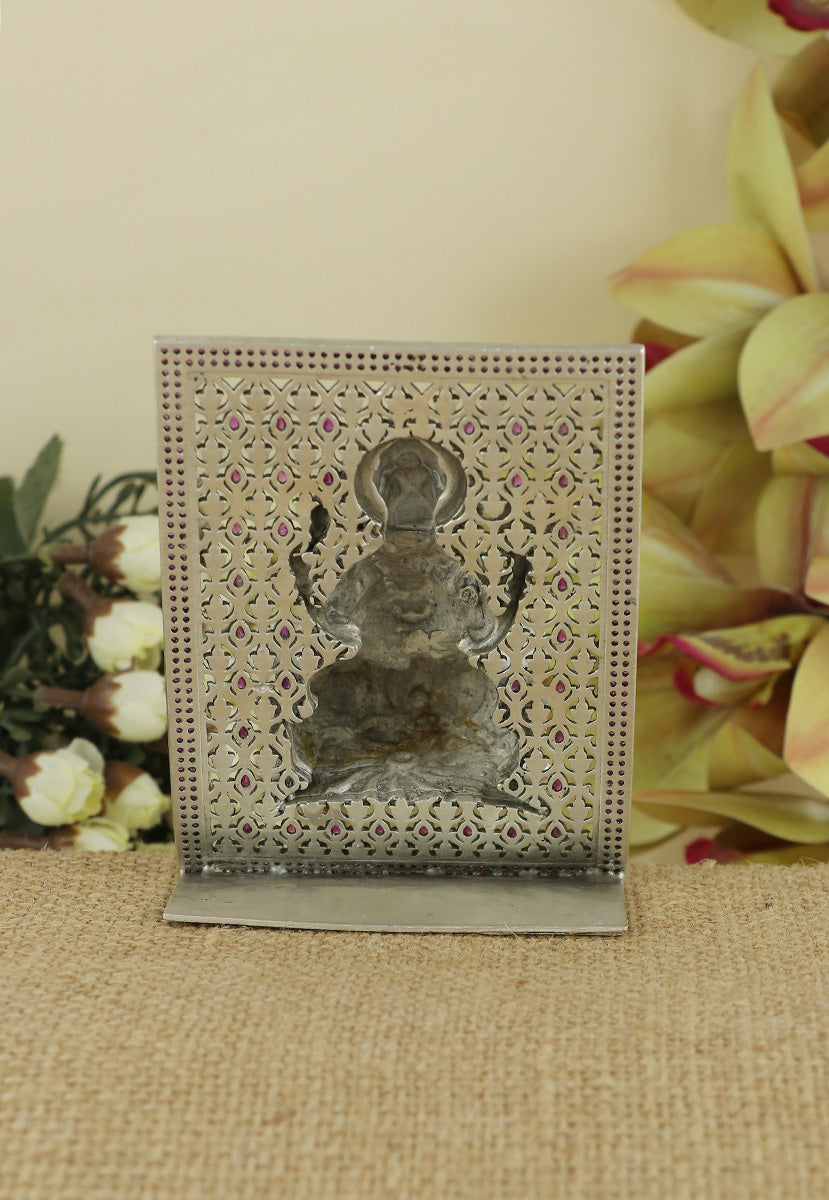 Silver Ganesha Idol for Mandir & gifting
