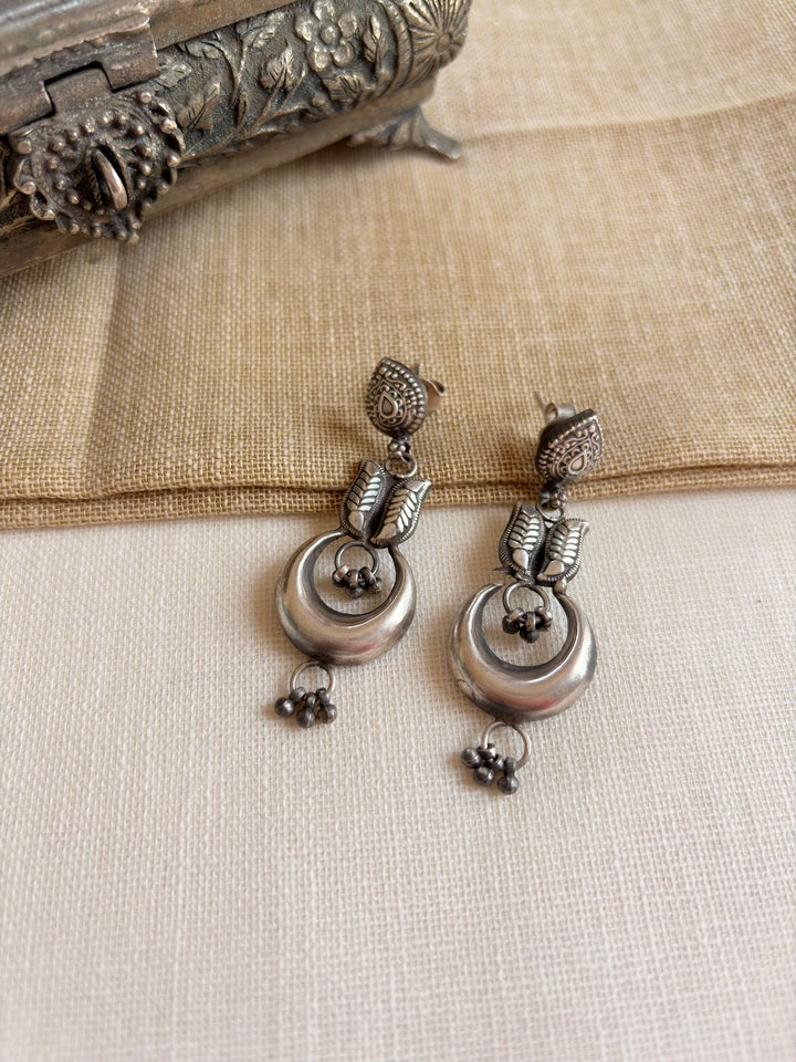 Silver Chandani Tribal Earrings