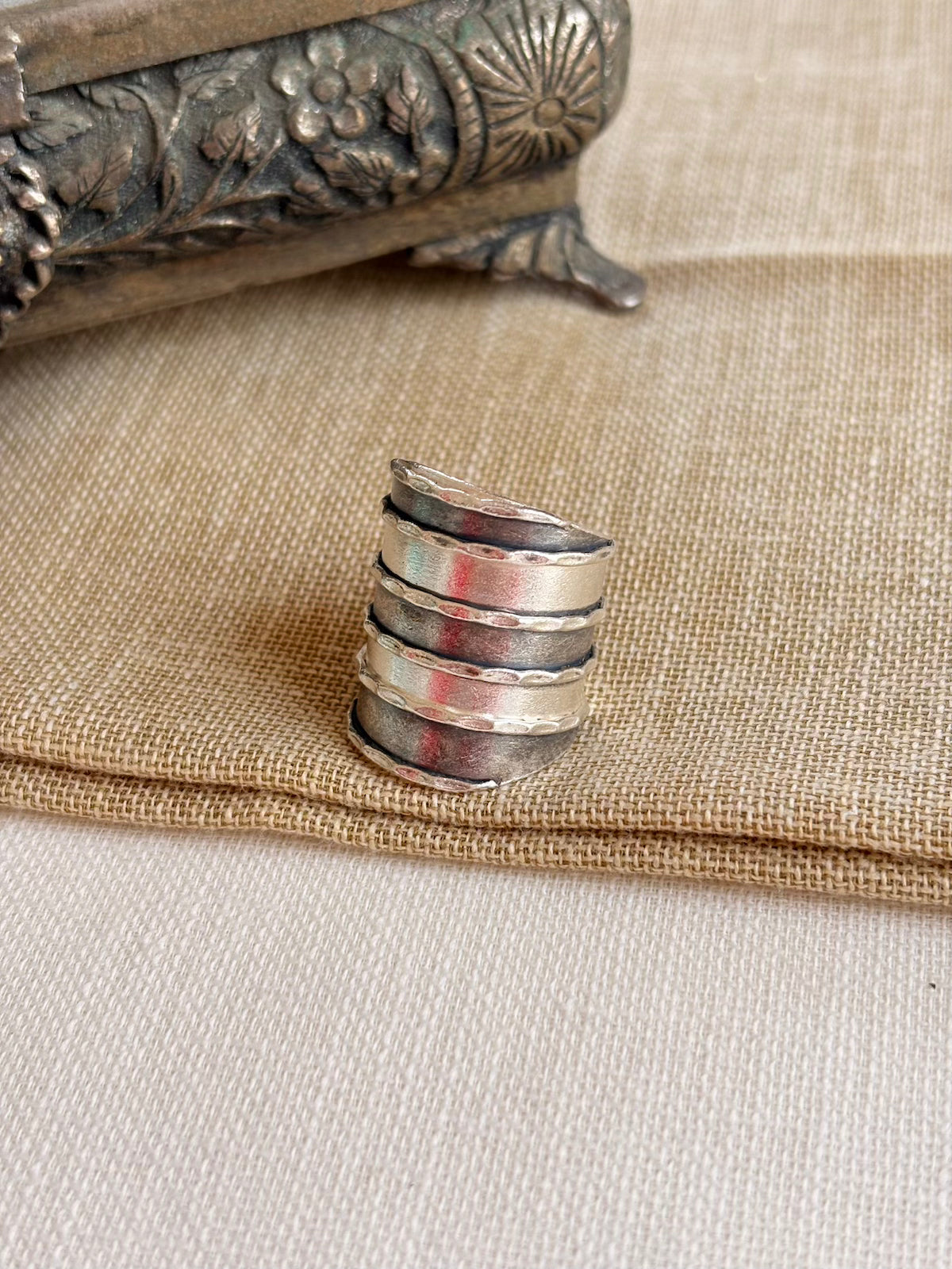 Silver Spinner Ring (Adjustable)