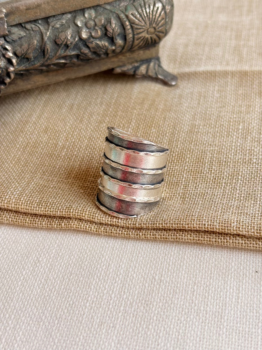 Silver Spinner Ring (Adjustable)