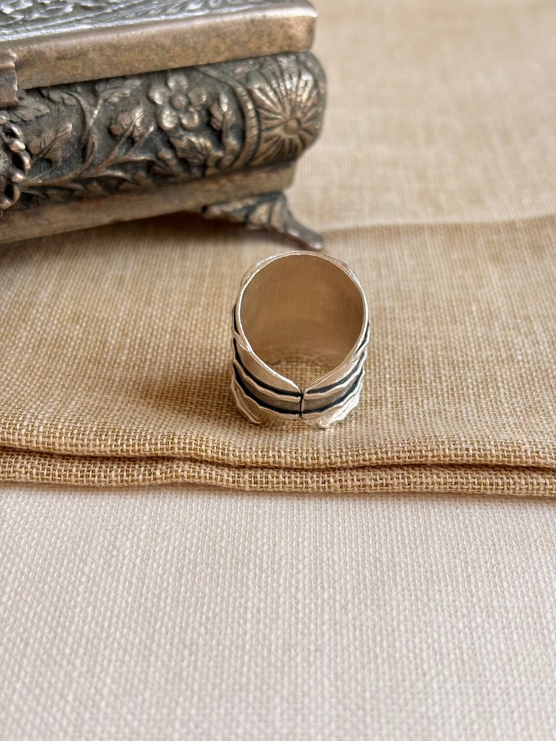 Silver Spinner Ring (Adjustable)