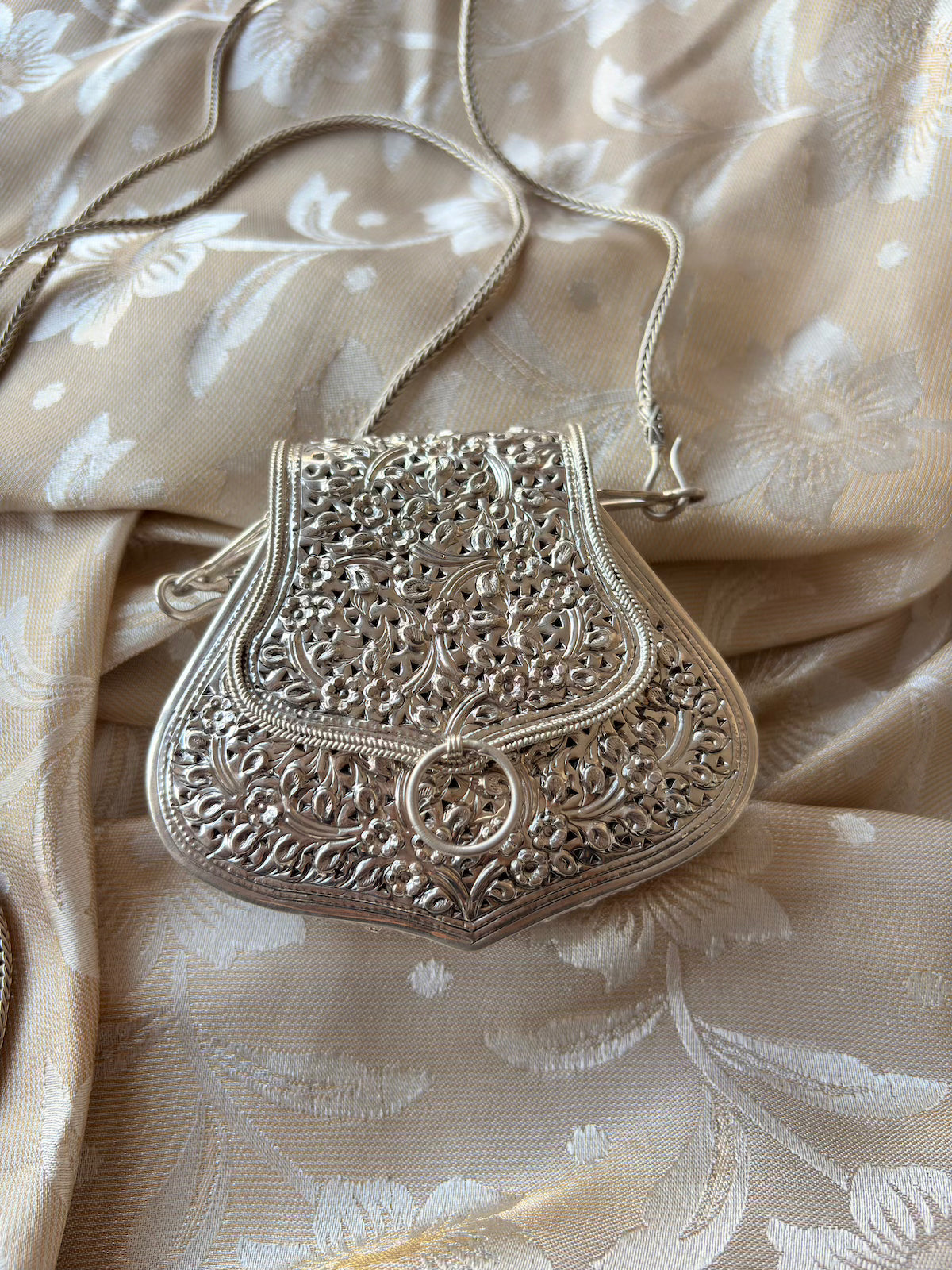 Silver Mini Purse
